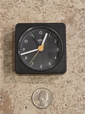 Braun 3855/AB1A Sveglia Analogica Portatile da Viaggio Piccola ** TESTATA E FUNZIONANTE **