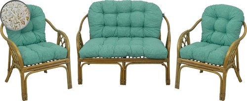 Cuscino imbottito per - , rattan