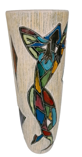 Vaso ceramica italiana vintage