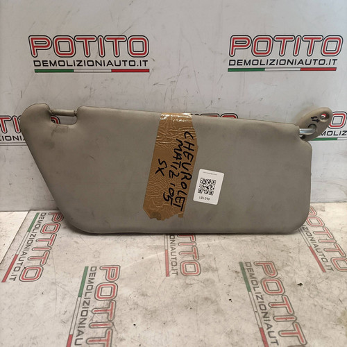 Aletta parasole parabrezza - , sx