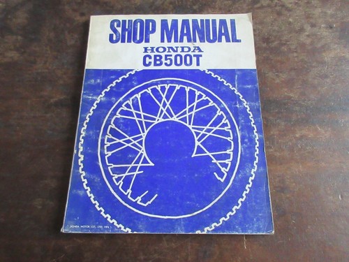 Honda cb500t 1974 oem - honda,