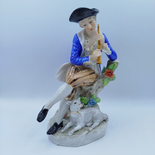 Antica statuina ceramica - in,