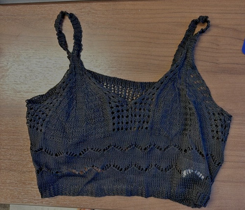Crop top nero - , maglia