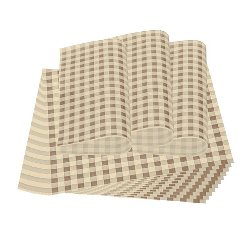100pz fogli carta cera - carta,