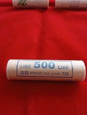 Rotolino 50 monete DA 10 LIRE FDC DEL 1980