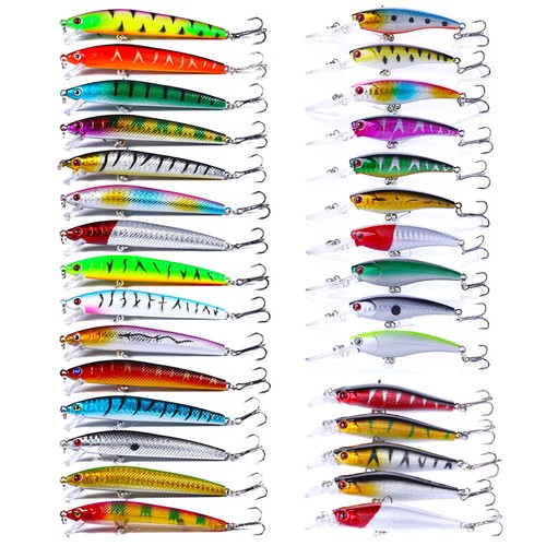 Lotto pezzi esche pesca - pezzi,