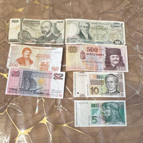 Lotto banconote estere pz - lotto,