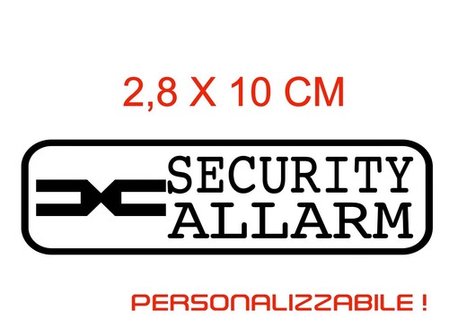 Adesivo dacia security - adesivo,