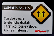 SCHEDA TELEFONICA TELECOM SUPERLINEA ISDN INTERNET