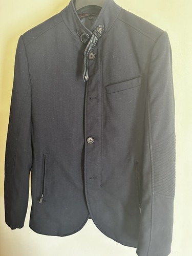 Zara men coat black - ,