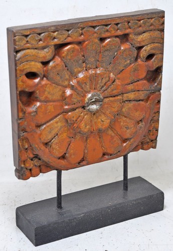 Antico legno floreale - antico,