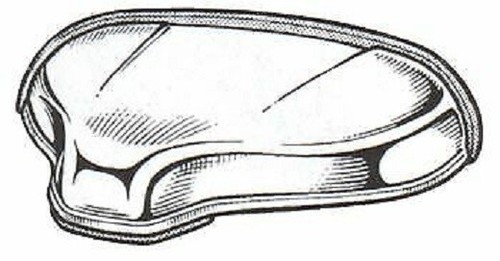 Fanale fanalino targa - targa, cromato