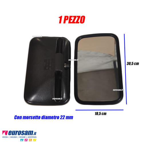 Specchio retrovisore destro - specchio,