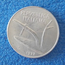MONETA REPUBBLICA ITALIANA 10