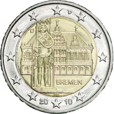 GERMANIA 2 euro 2010 BREMEN