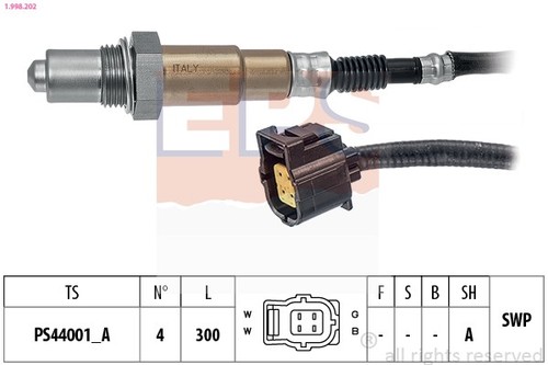 Sonda lambda 998 - lambda, per