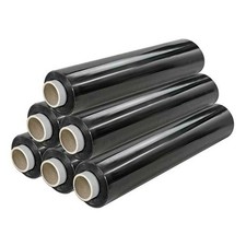 6 BOBINE FILM ESTENSIBILE COLORE NERO 1,8KG