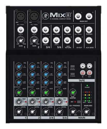 Mackie mixer disc jockey - mixer,