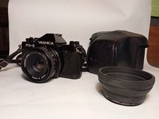 YASHICA FX3 50mm f1:1.2  Vintage SCATTA NON TESTATA + Custodia Accessori
