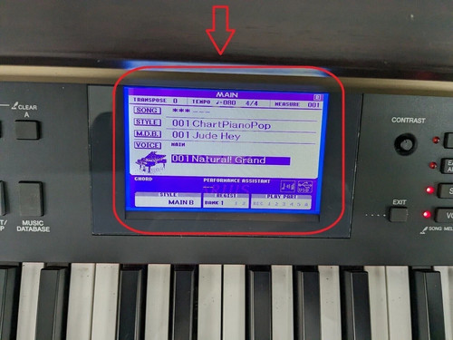 Nuovo lcd per yamaha arius - lcd,