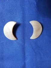 Orecchini clip vintage madreperla anni 60 