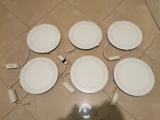 Faretti Led Incasso Pannelli 24 Watt  Luce Fredda 6 Pezzi