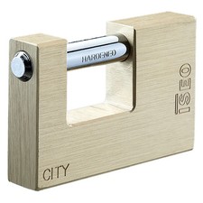 LUCCHETTO ANTISCASSO mm 90 - cifratura unica (6 pz)