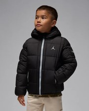 Giubbotto Bambino Jordan Essential Puffer - Nero