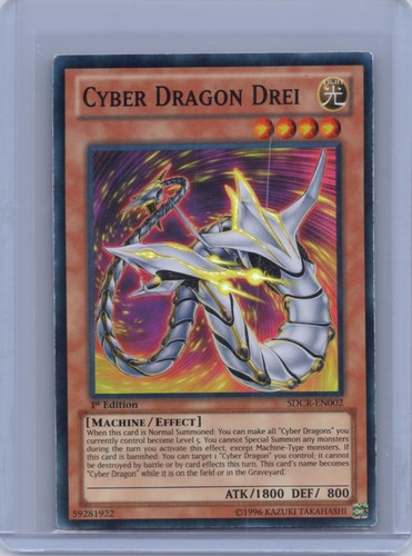 Cyber dragon drei 1st edition - cyber,