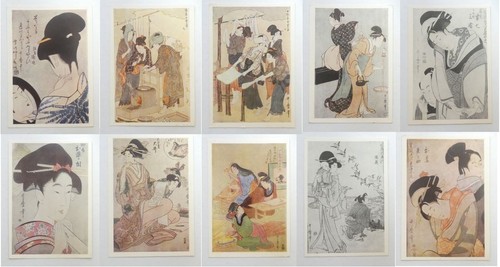 Kitagawa utamaro serie 10 - utamaro,