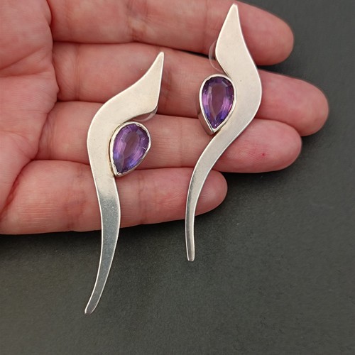 Orecchini vintage argento - orecchini,