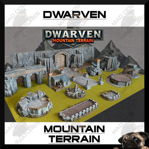Dwarven mountain tiene terreno - dwarven,