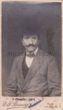 * FOTO CDV - Monza - Uomo 1912 (E.S.Brimsig)