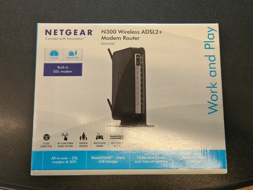 Netgear n300 wireless adsl2 - n300, adsl2+