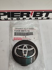 1 Tappo Copri Mozzo Ruota Cerchio In Lega Originale Toyota Pz40698670 1g