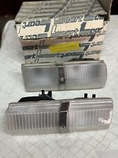 FANALI FRECCE  ANTERIORI SX E DX COMPLETO BIANCO  FIAT 125 S131-132