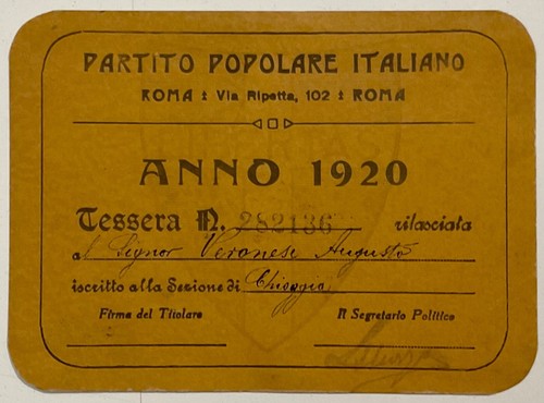 Partito popolare italiano - partito,