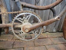 Vecchia bicicletta d'epoca