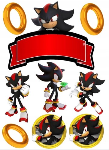 Sonic commestibile party - sonic,
