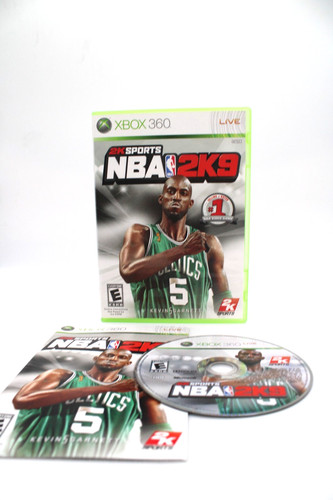 Xbox 360 nba 2k9 2009 - xbox,