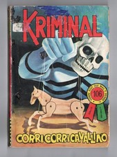 FUMETTO KRIMINAL N°106 CORRI CORRI CAVALLINO 1967