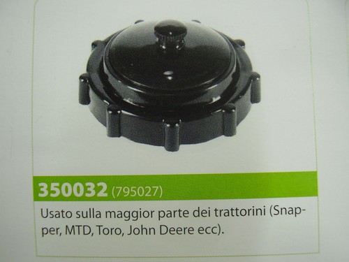 Tappo serbatoio usato sulla - tappo,
