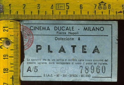Biglietto anni teatro - biglietto,