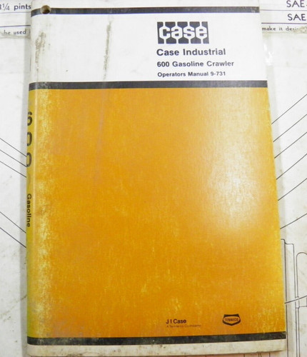 Case 600 benzina cingolato - case,