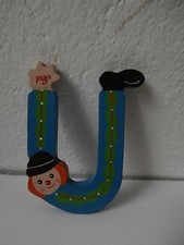 *Lettera U alfabeto legno SEVI