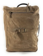 Brunello Cucinelli Valigia in pelle di vitello trolley con ruote trasporto bagagli