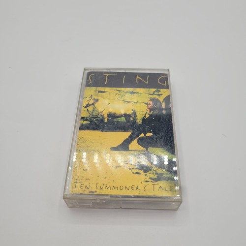 Sting cassette tape ten - sting,
