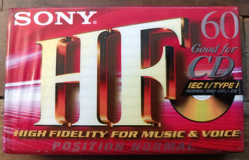 Sony musicassetta - hf, 60