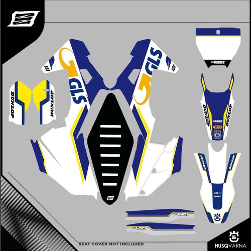 Adhesive graphics kit for