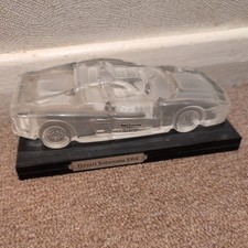 Vintage Ferrari Testarossa 24% Led Crystal Ornament West Germany Hofbauer